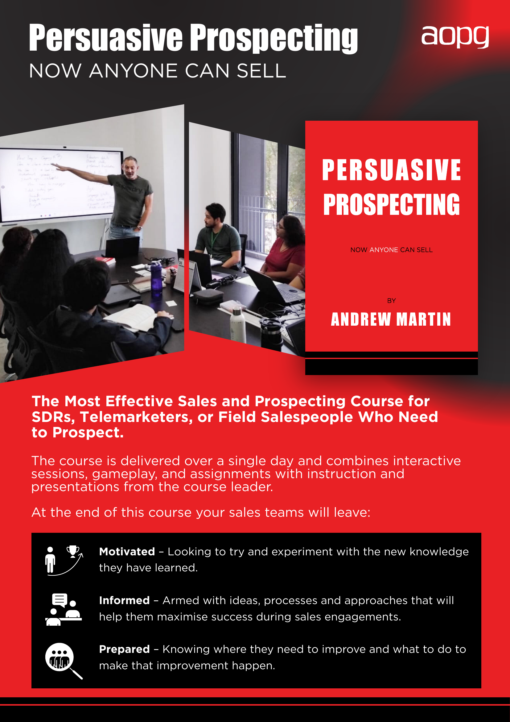 Persuasive Prospecting Brochure Page 1